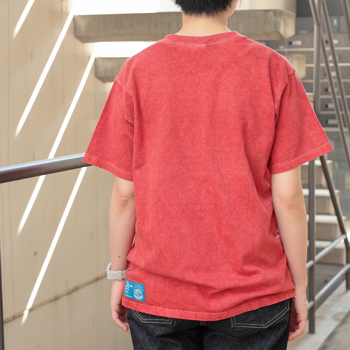 GBL】ハウルの動く城 Good On コラボポケット刺繍Tシャツ カルシファー 