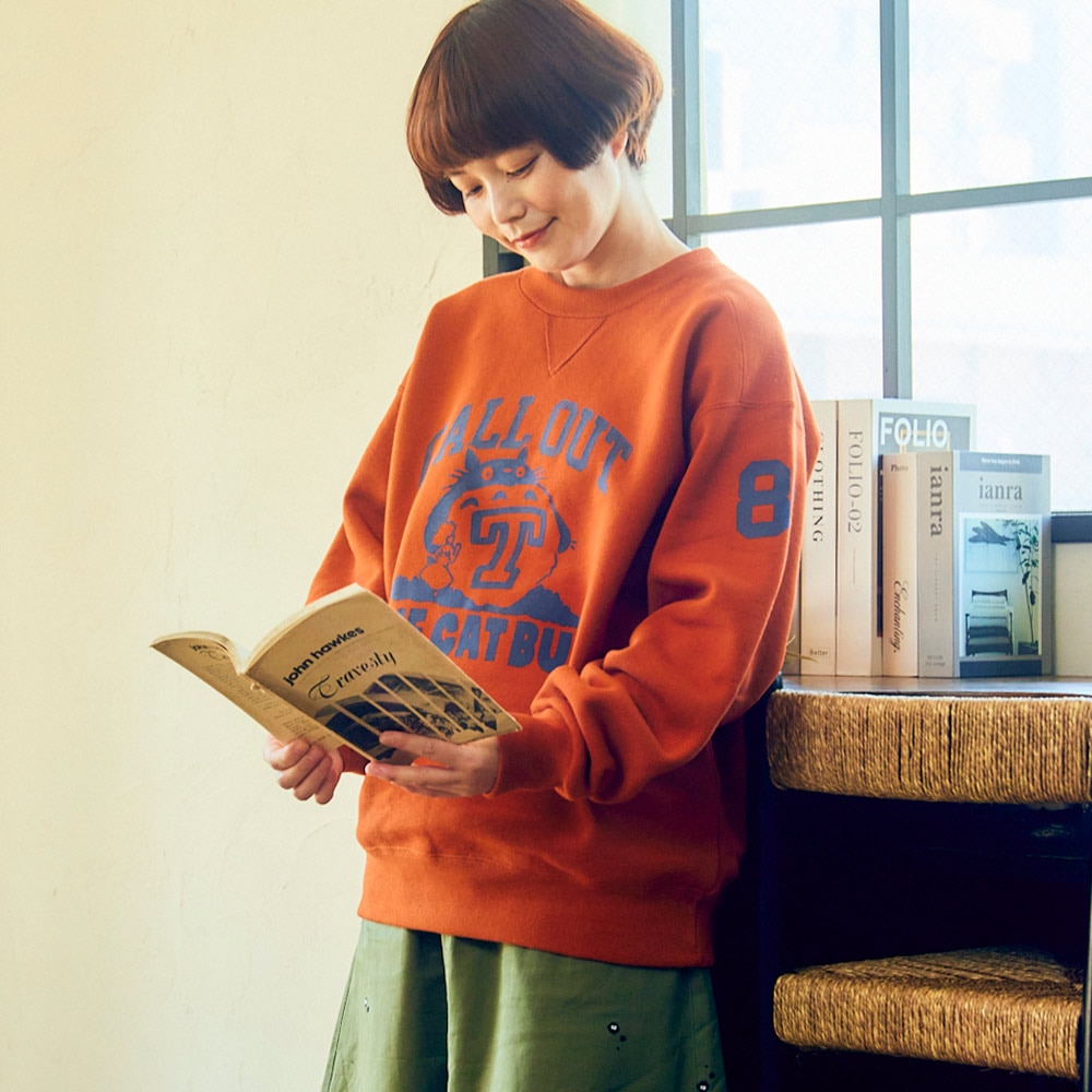 GBL】となりのトトロ ラッセルアスレティック ハイコットントレーナー