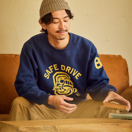 GBL】となりのトトロ ラッセルアスレティック ハイコットントレーナー