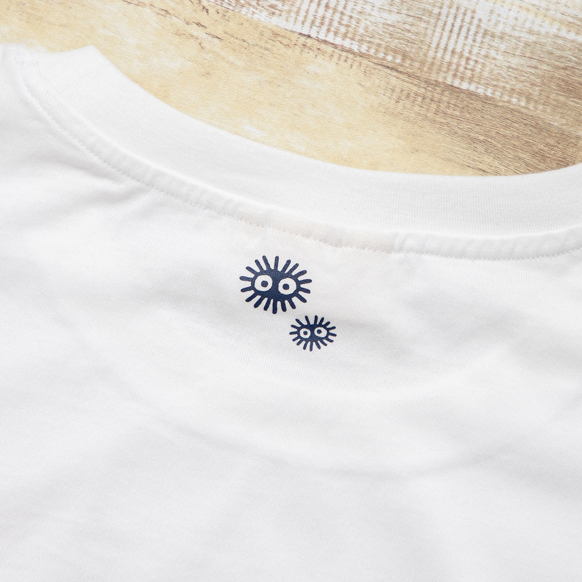 となりのトトロ Tシャツ 中国切り絵風 (白) | どんぐり共和国そらのうえ店