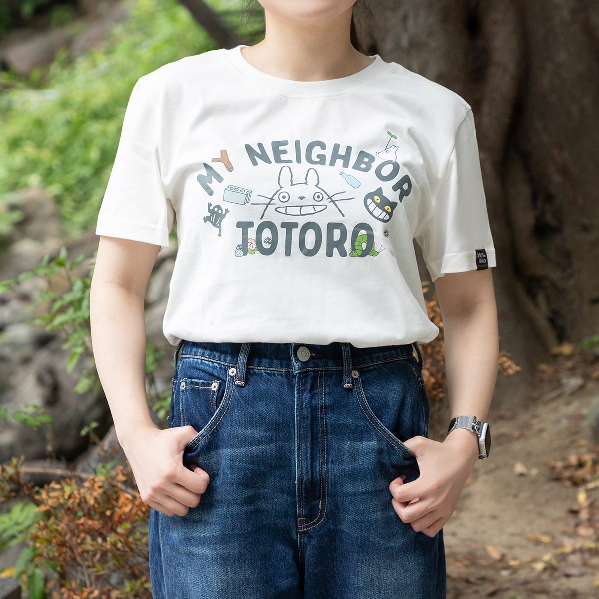 新品 となりのトトロ Tシャツ Mサイズ 草壁家 スタジオジブリ コットン 9fbea74cc28b60500a14d74b604b0d