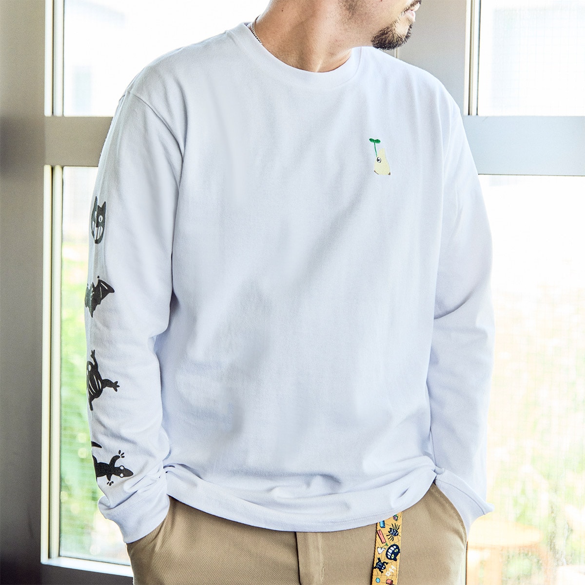 GBL】となりのトトロ ロングスリーブTシャツ オープニング | どんぐり