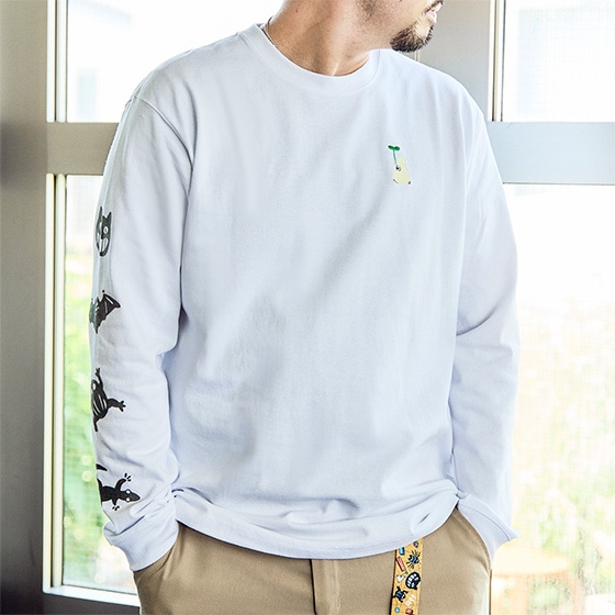 GBL】となりのトトロ ロングスリーブTシャツ オープニング | どんぐり
