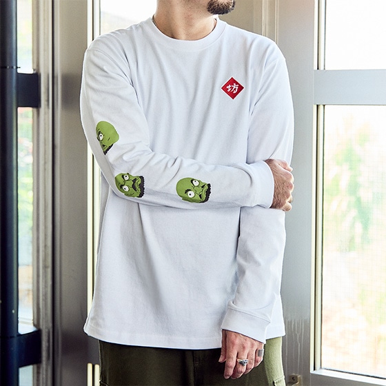 【GBL】千と千尋の神隠し ロングスリーブTシャツ カシラ