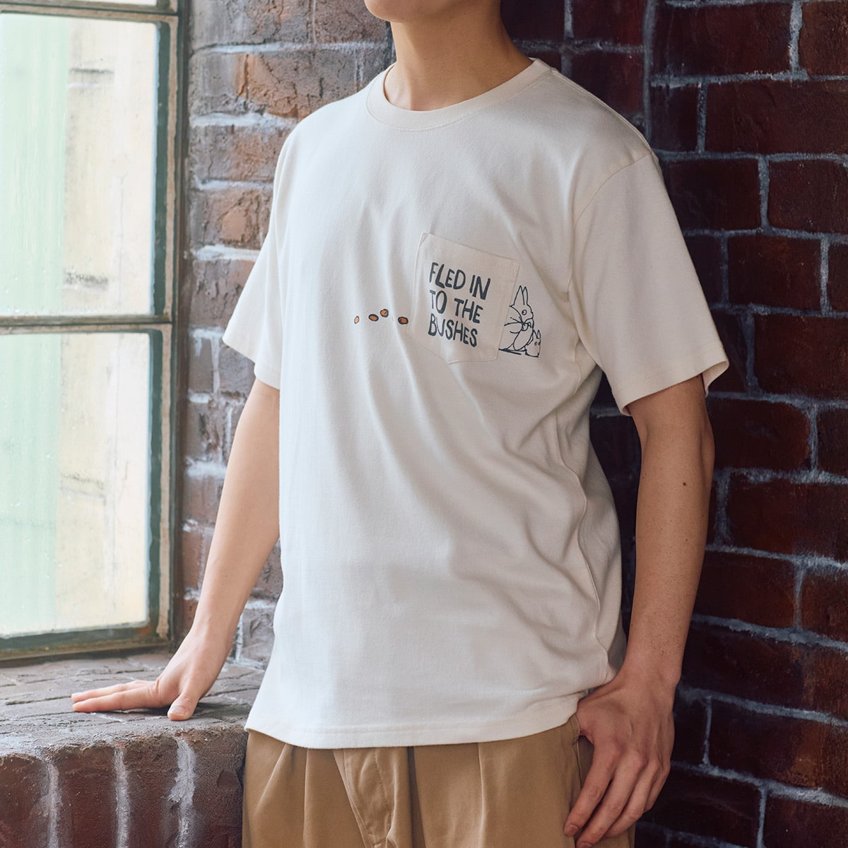 GBL】となりのトトロ BASIC Tシャツ 追いかけっこ (IV) | どんぐり