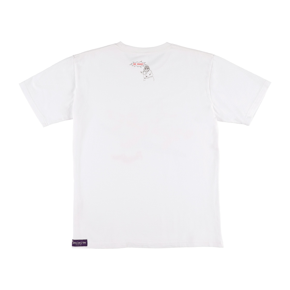 GBL】紅の豚 BASIC Tシャツ 静かにしなさい！ (PW) | どんぐり共和国