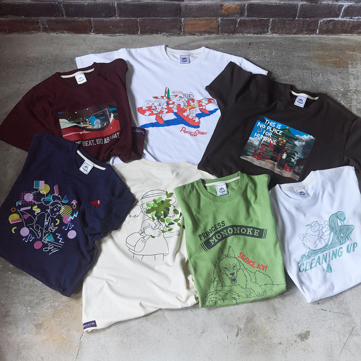 GBL】もののけ姫 BASIC Tシャツ 黙れ小僧 (LG) | どんぐり共和国そらの