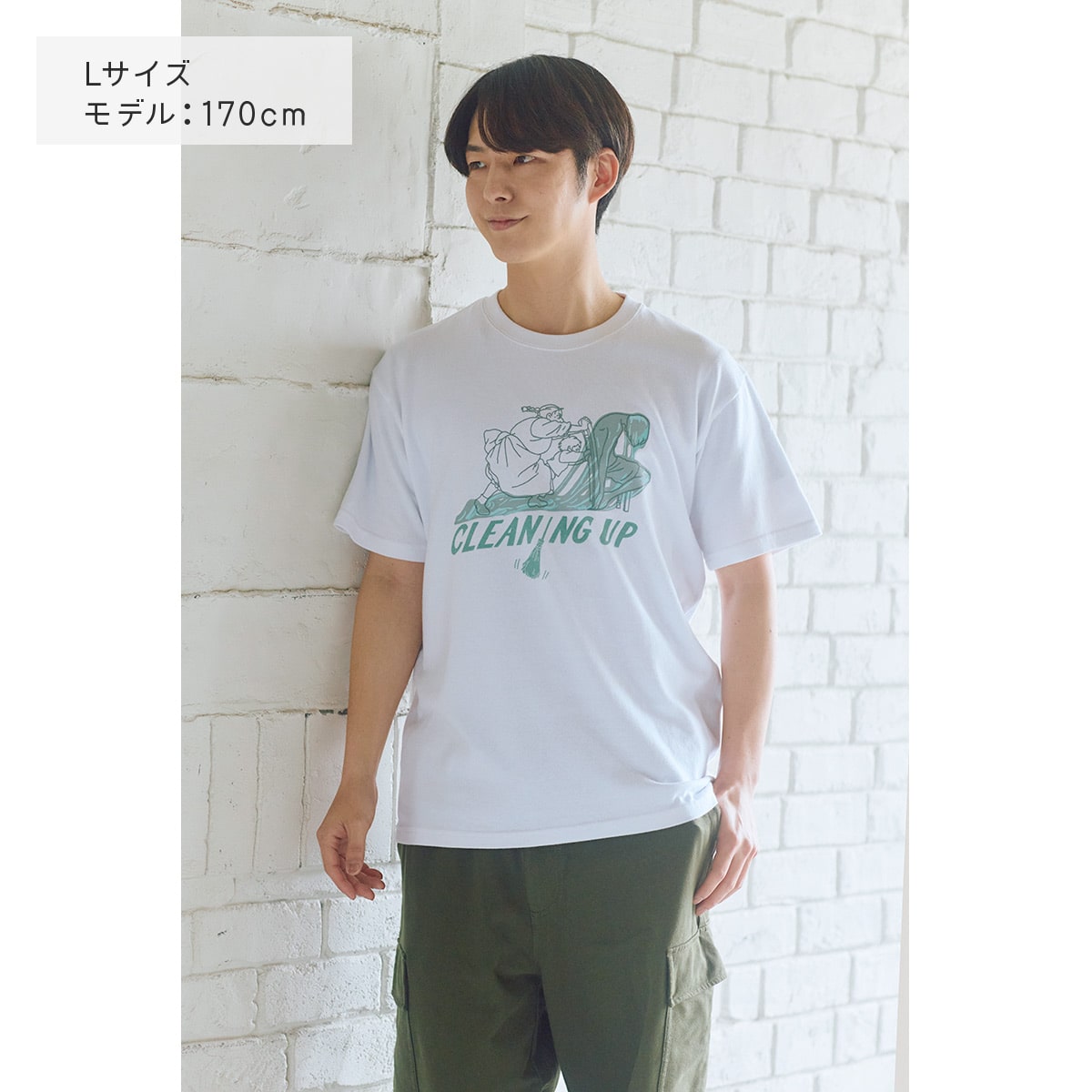 GBL】ハウルの動く城 BASIC Tシャツ クリーンアップ (PW) | どんぐり
