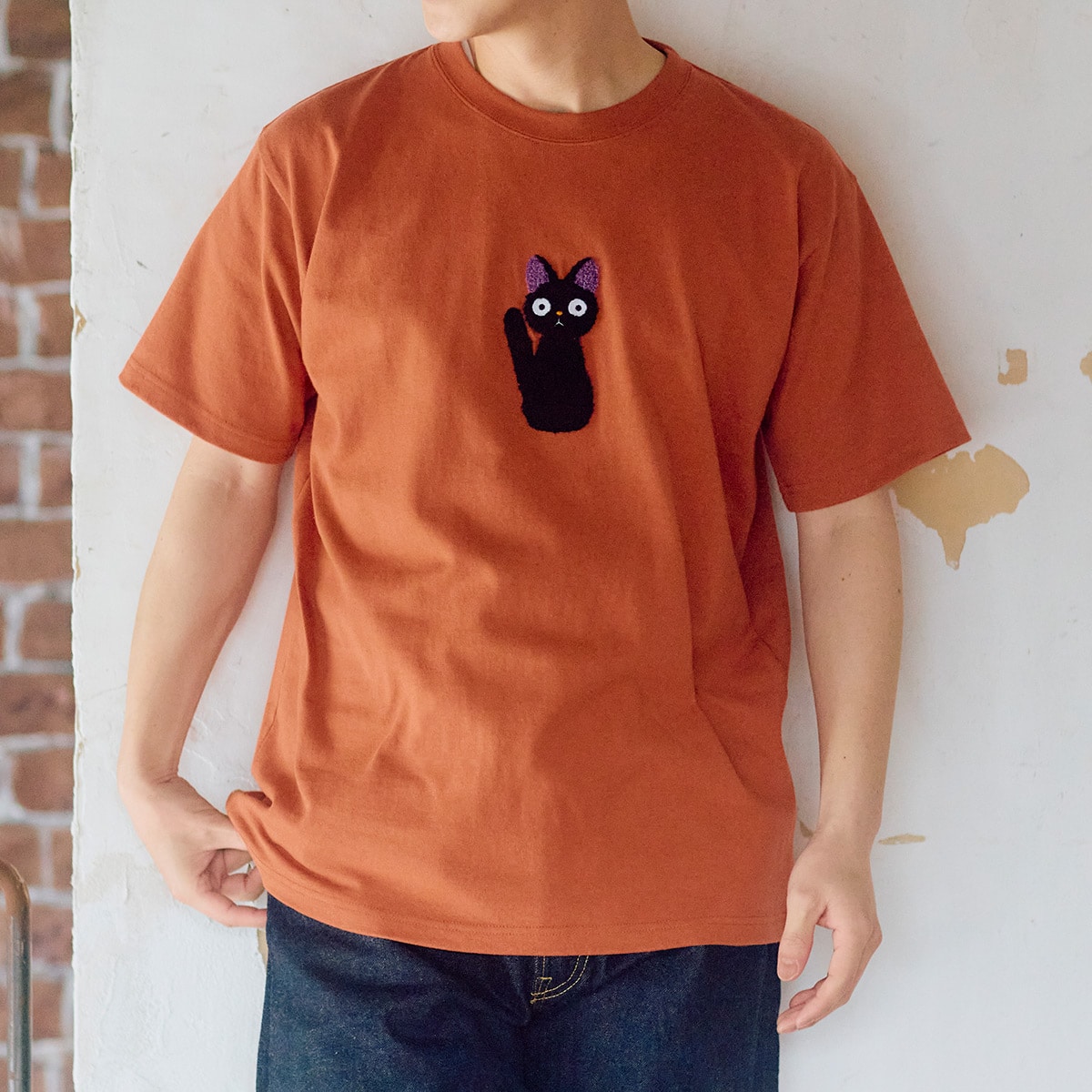 GBL】魔女の宅急便 BASIC Tシャツ ぬいぐるみジジ (MC) | どんぐり