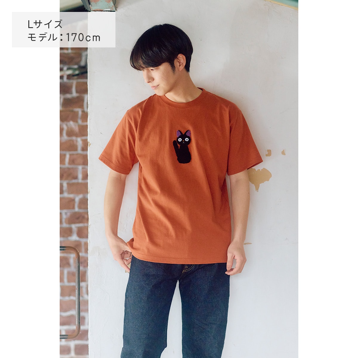【美品】　DARJEELING Tシャツ Tシャツ 大人の 江の島 鎌倉Tシャツ 鎌T シルクプリント 新色 スミ
