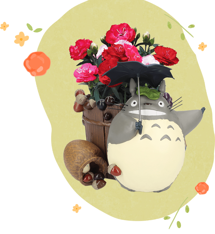 どんぐりアート♡母の日オブジェ♡
