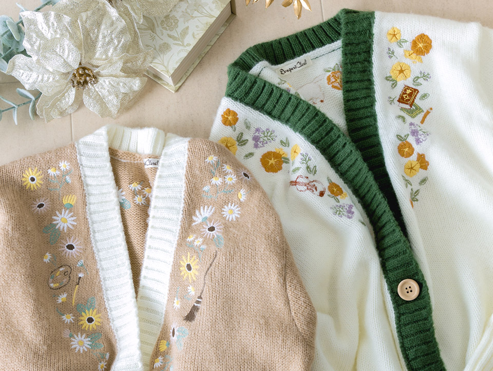 特集 - Ghibli Heroine's Cardigan | どんぐり共和国そらのうえ店